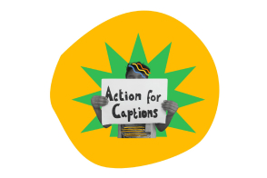 Action for Captions Sound Waves Foundation logo