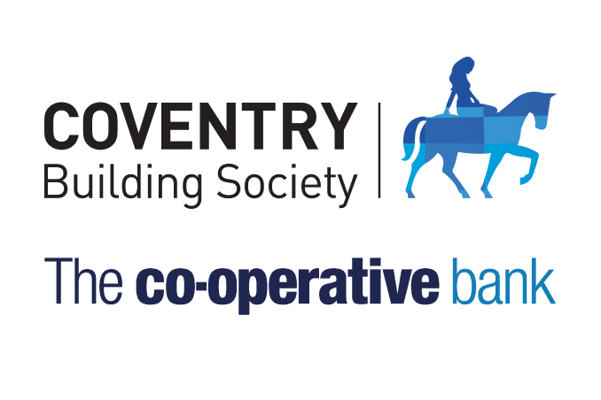Coventry Building Society and The Co-operative Bank logos