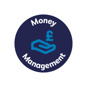 Money management logo