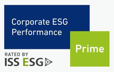 ISS ESG logo - Prime rating