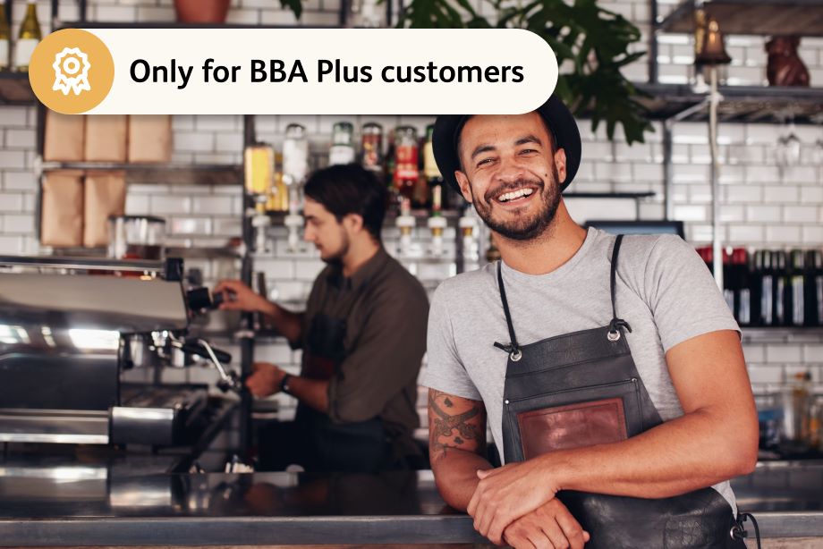 Only for BBA+ customers image