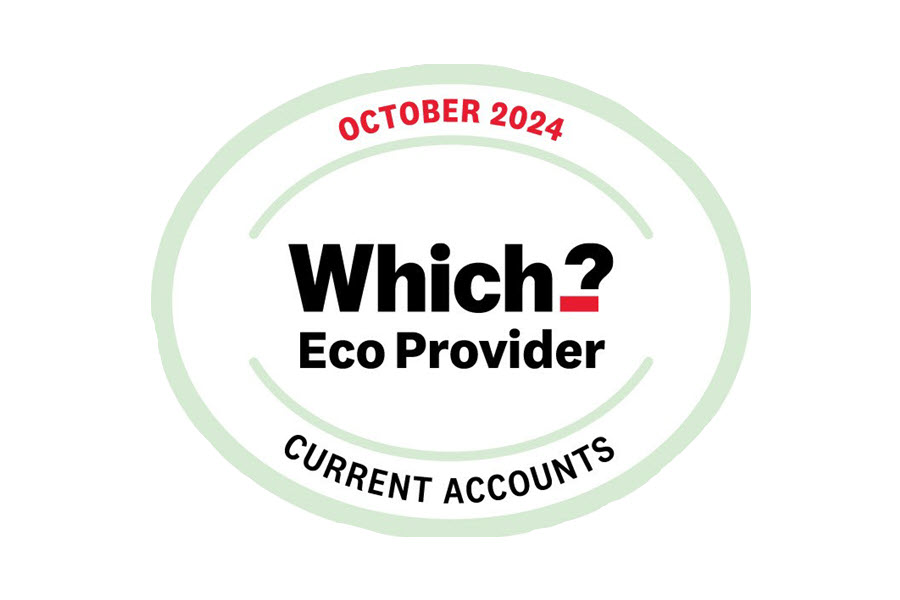 Which? Eco Provider for Current Accounts. October 2023 and 2024