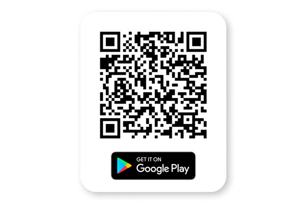 QR code to download the Co-operative Bank Business Support app from Google Play