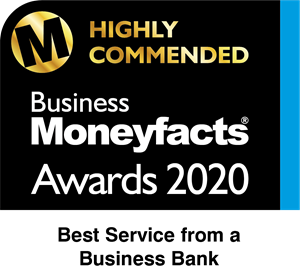 Moneyfacts Best Service from a Business bank 2020 logo